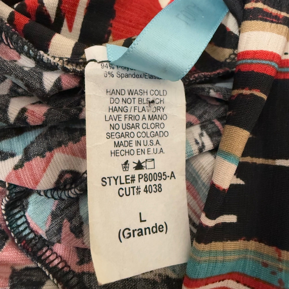 LOILA Pants L Black Red - Picture 8 of 8